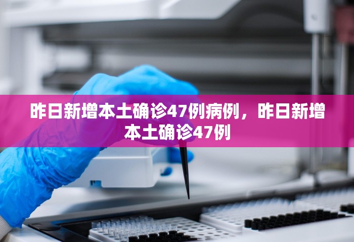 昨日新增本土确诊47例病例	，昨日新增本土确诊47例