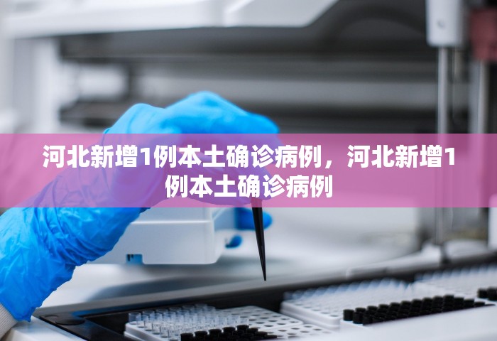 河北新增1例本土确诊病例，河北新增1例本土确诊病例