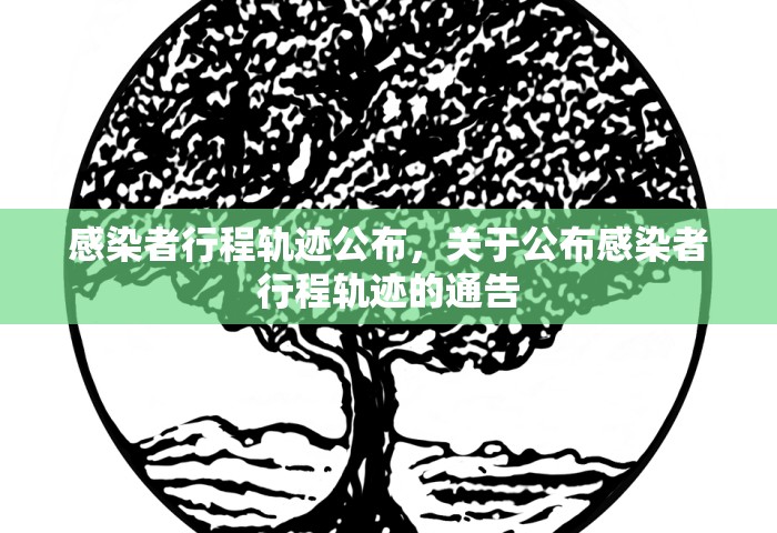 感染者行程轨迹公布	，关于公布感染者行程轨迹的通告