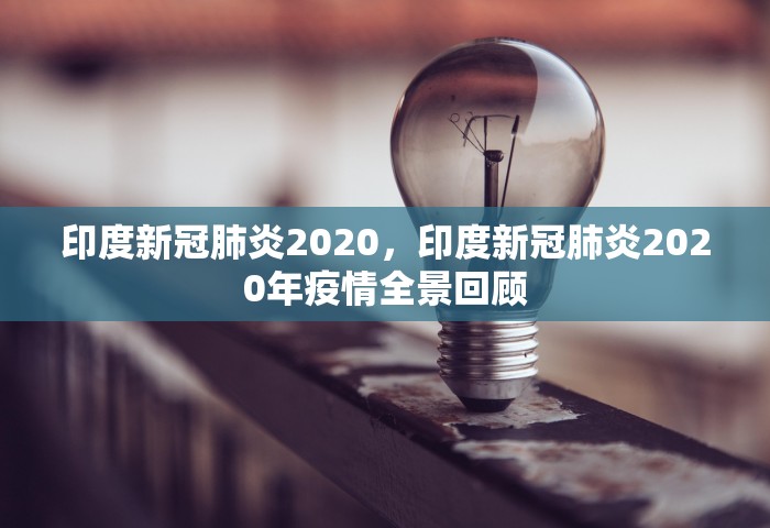 印度新冠肺炎2020，印度新冠肺炎2020年疫情全景回顾
