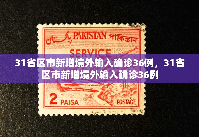 31省区市新增境外输入确诊36例，31省区市新增境外输入确诊36例