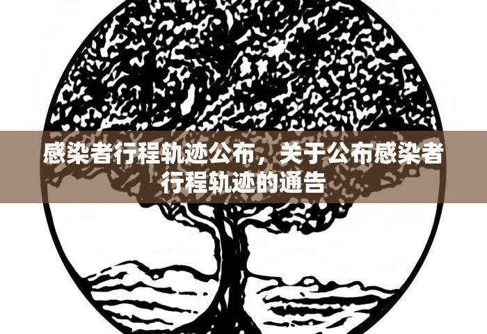 感染者行程轨迹公布，关于公布感染者行程轨迹的通告